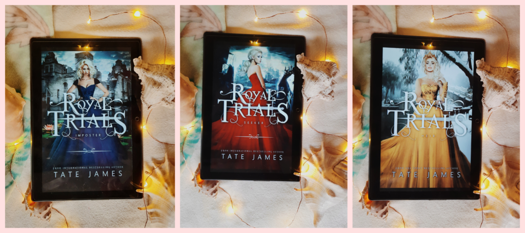 The Royal Trials series by Tate James review; strong female characters books