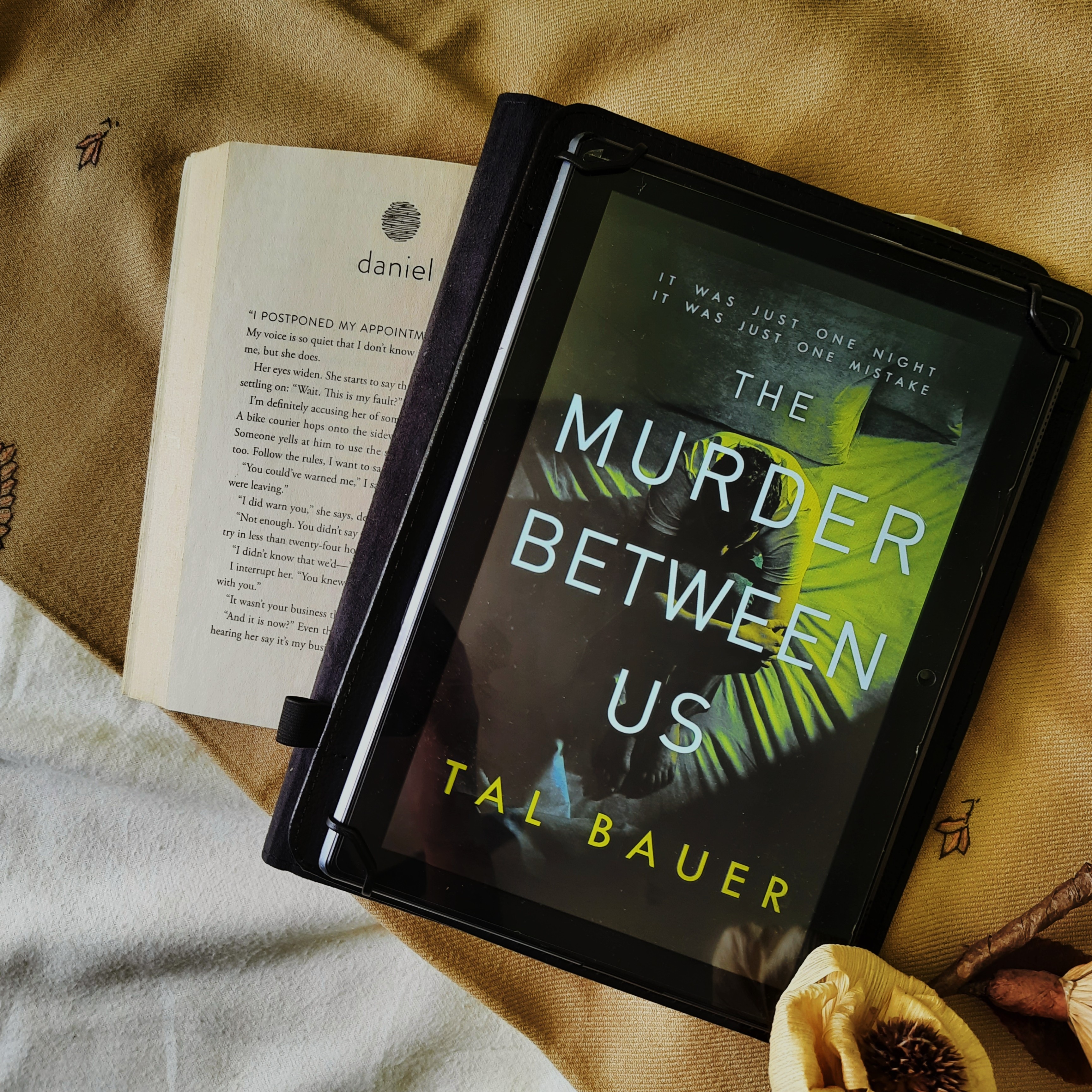 The Murder Between Us by Tal Bauer, suspense books to read