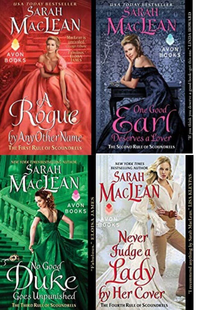 The Rules of Scoundrels series by Sarah MacLean; Victorian period books