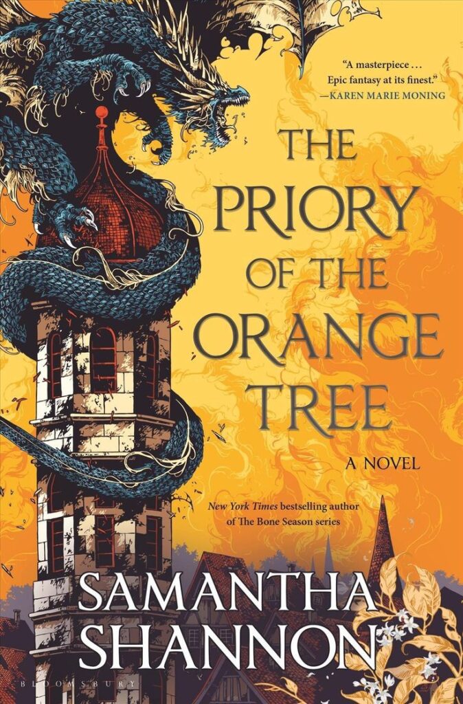 The Priory of the Orange Tree by Samantha Shannon- best book covers