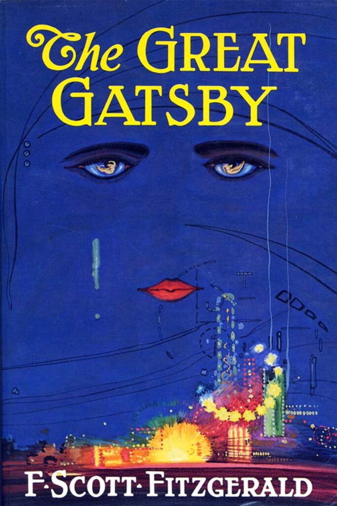 The Great Gatsby by F. Scott Fitzgerald- best book covers