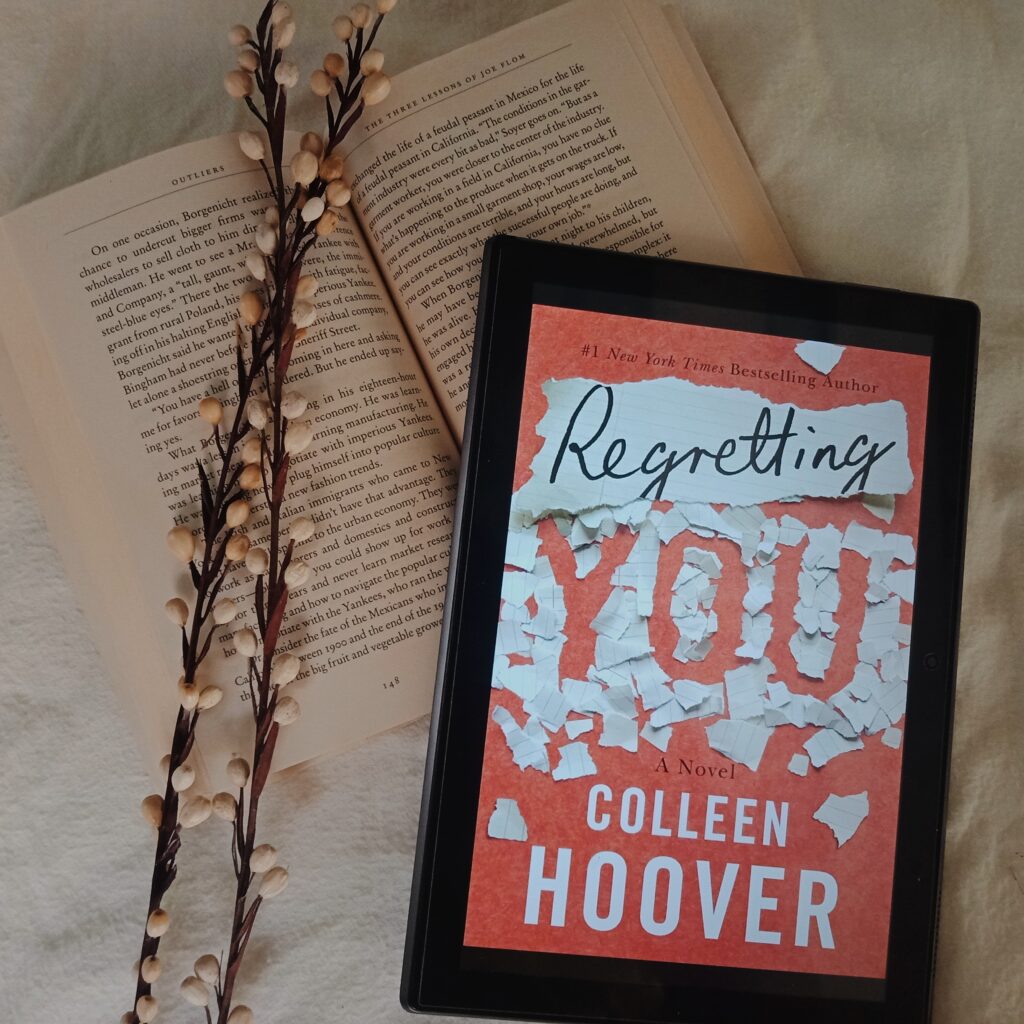 Book Regretting You by Colleen Hoover 