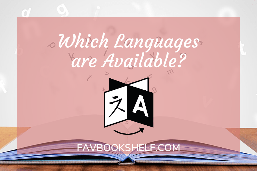 Any other languages available?