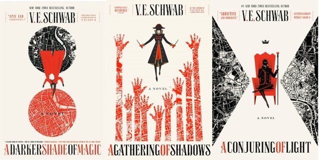 Shades of Magic by V.E Shwab; Best Magical Books
