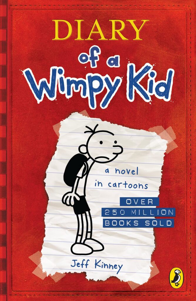 The Diary of a Wimpy Kid Book #1; light books