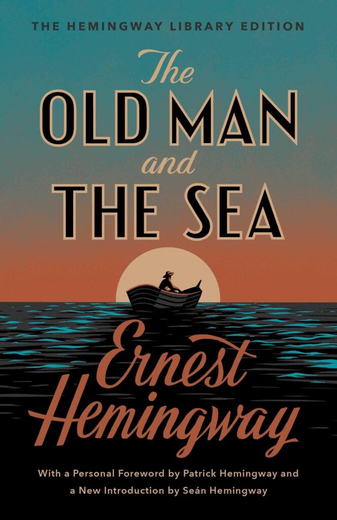The Old Man and the Sea by Earnest Hemmingway; light books