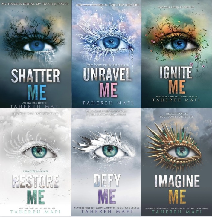Shatter Me Series by Tahereh Mafi; books like hunger games