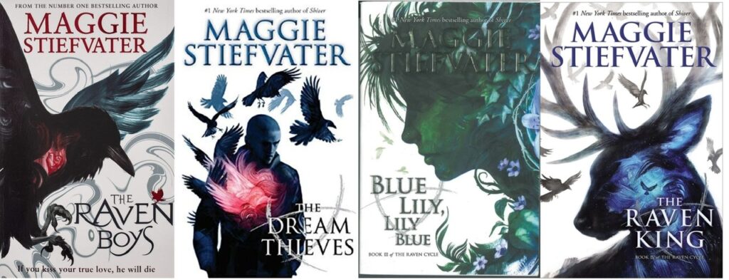 The Raven Cycle series by Maggie Steifvater; Best Magical Books