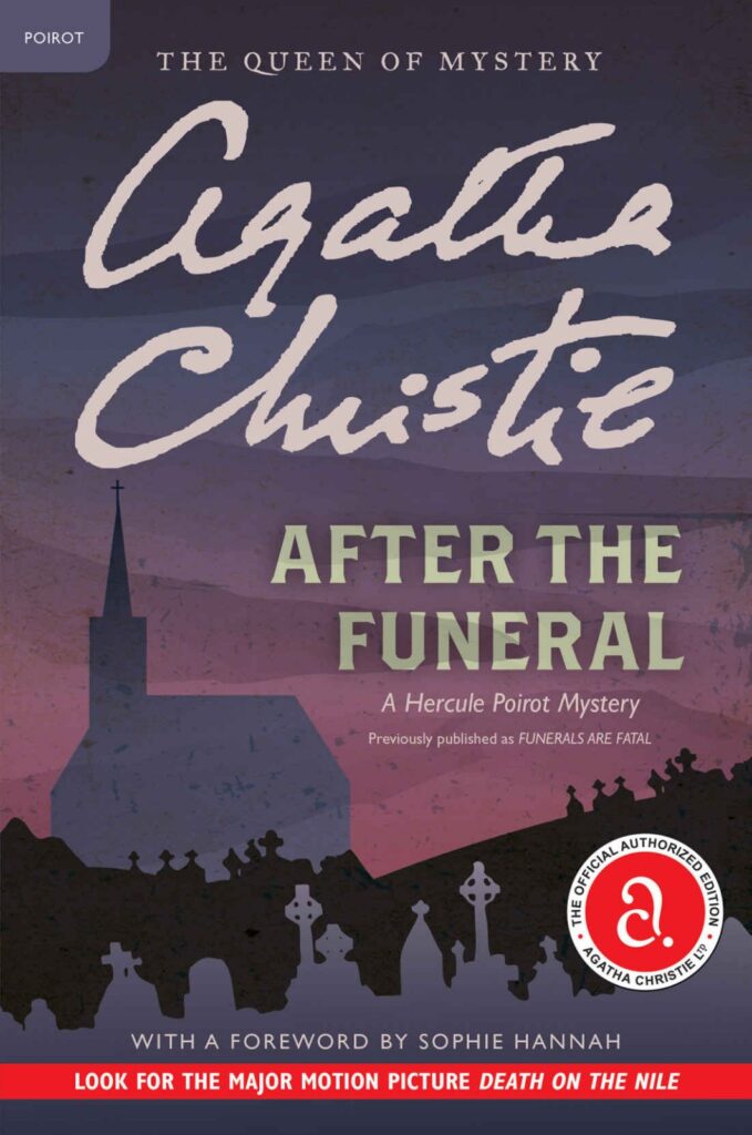After The Funeral by Agatha Christie; books to improve english