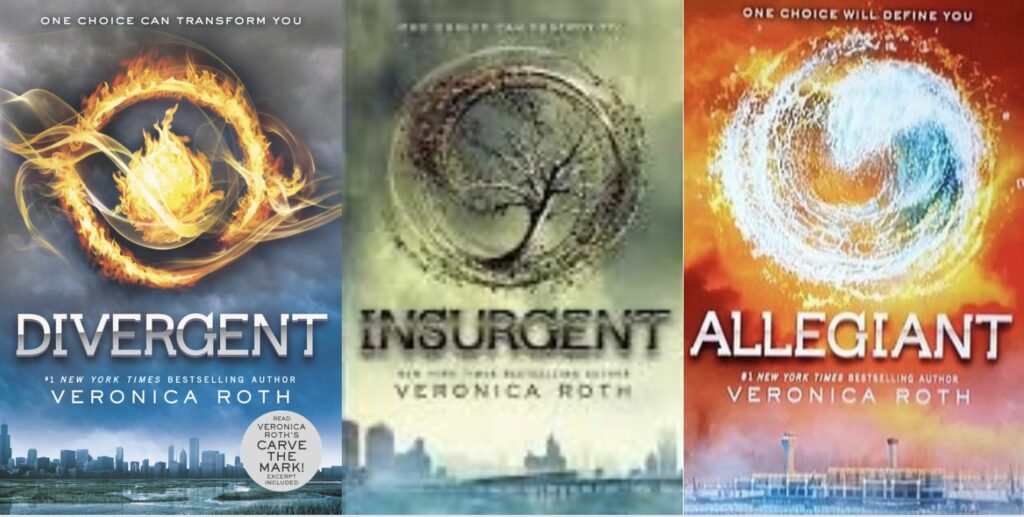Divergent Series by Veronica Roth; books like hunger games