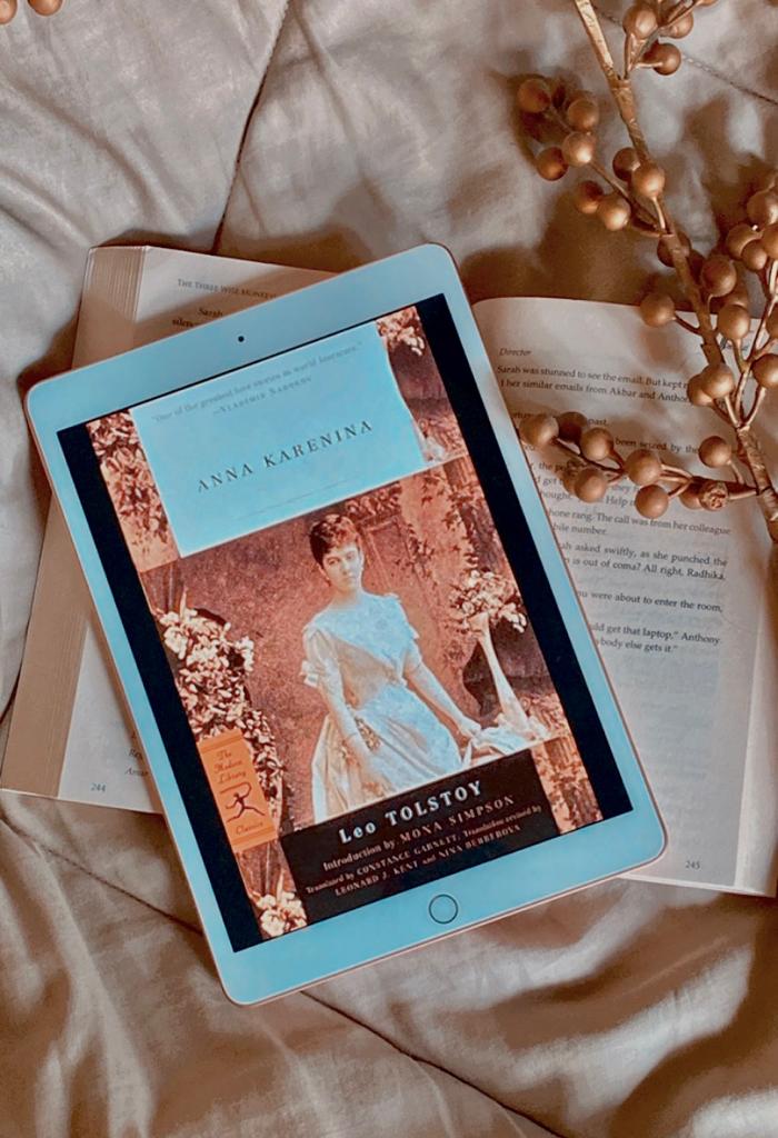 Anna Karenina By Leo Tolstoy; Dark academia books