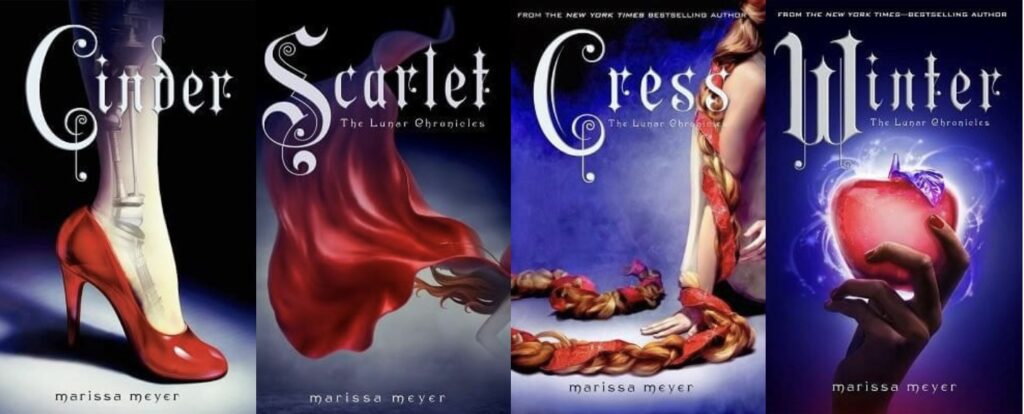 The Lunar Chronicles by Marissa Meyer; books like hunger games