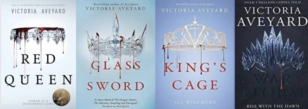 Red Queen Series by Victoria Aveyard; books like hunger games