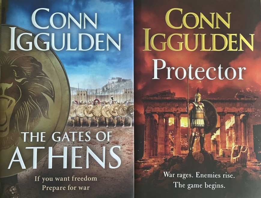 Athenian Series by Conn Iggulden; fictional greek mythology books