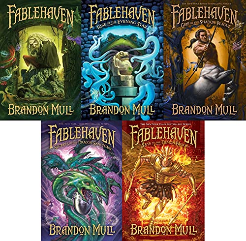 Fablehaven series by Brandon Mull; books like harry potter