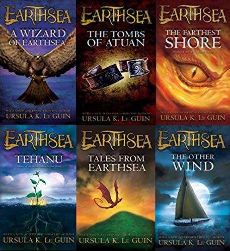 Earthsea Series by Ursula K. LeGuin; books like harry potter