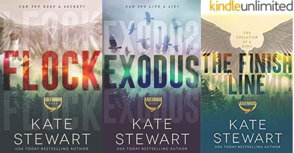 Ravenhood Series by Kate Stewart; mafia romance books