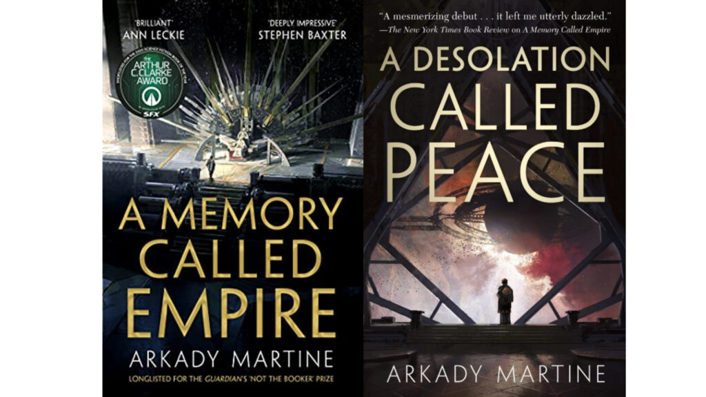 Texicalaan series by Arkady Martine; Best Science Fiction (sci-fi) Books Of All Time.
