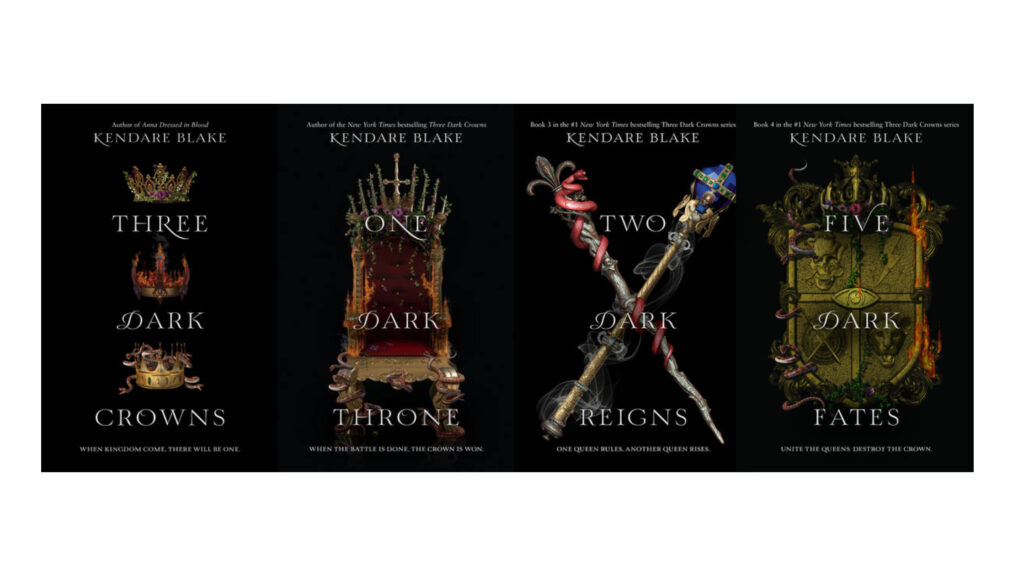 Three Dark Crowns series by Kendare Blake