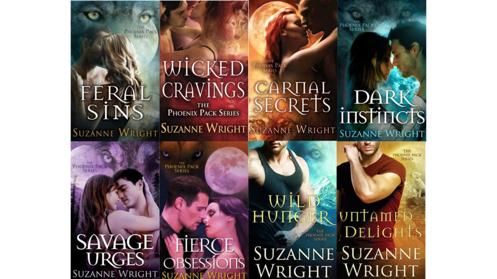 The Phoenix Pack series by Suzanne Wright