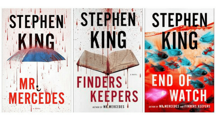 Bill Hodges Trilogy by Stephen King; Best selling books by Stephen King