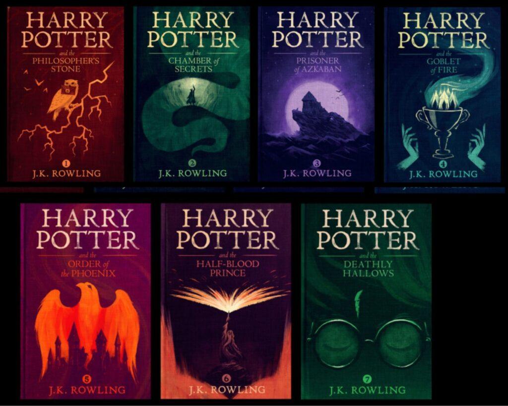 Harry Potter Series by J.K Rowling; children's books on imagination