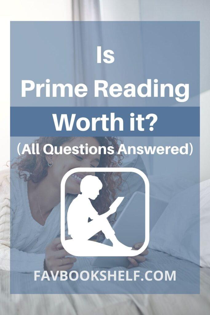 is prime reading included with amazon prime