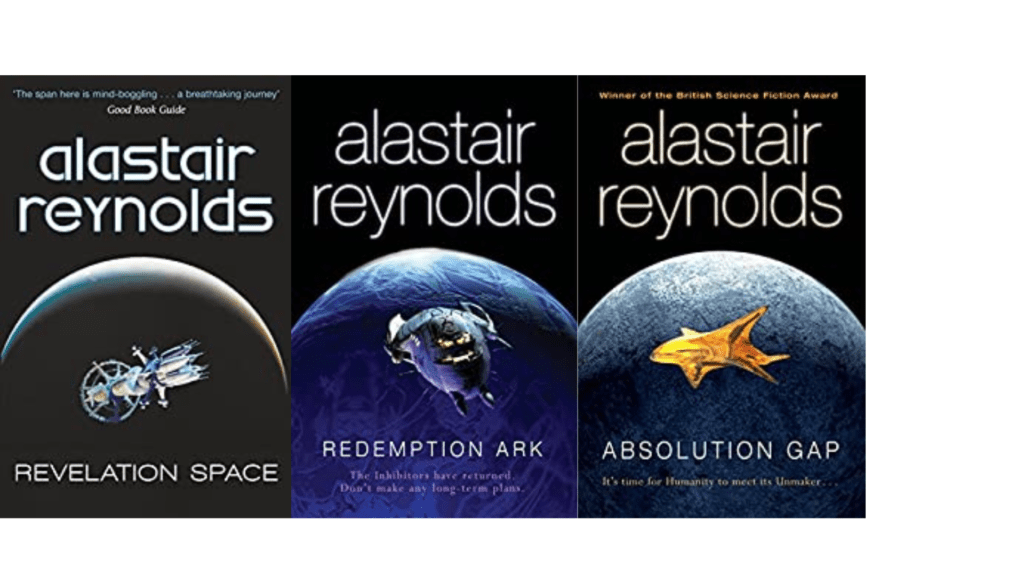 Revelation Space Series by Alastair Reynolds; best space opera books