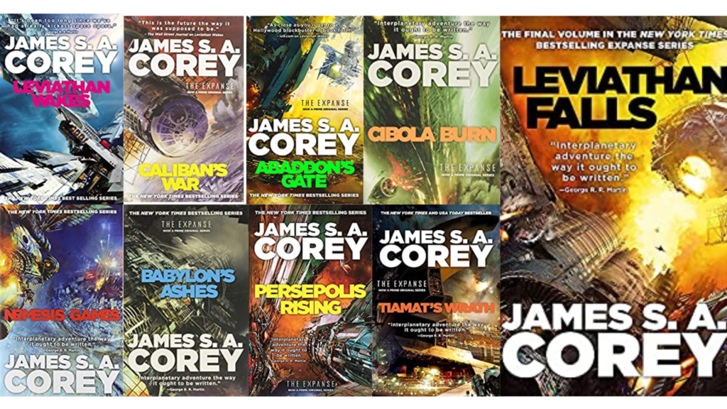 The Expanse Series by James S.A. Corey: best space opera books
