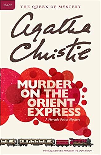 hercule poirot books;
Murder on the Orient Express by Agatha Christie