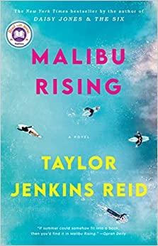 Malibu Rising by Taylor Jenkins Reid; books to get out of a reading slump