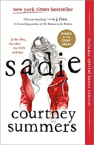 Sadie by Courtney Summers; books to get out of a reading slump