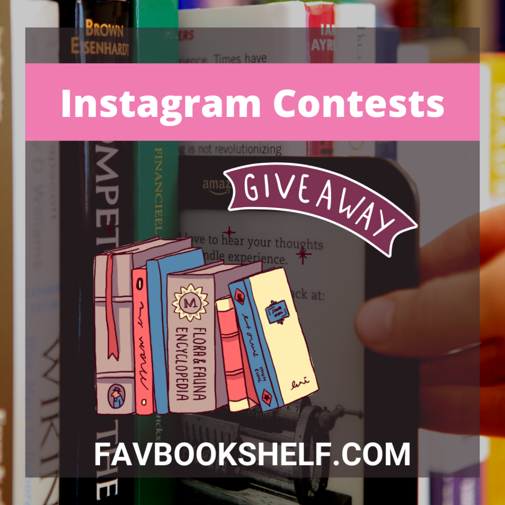 Instagram contests/giveaways to promote books