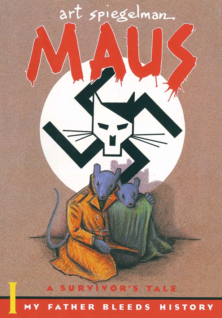 Maus I: A Survivor's Tale: My Father Bleeds History by Art Spiegelman- banned books to read