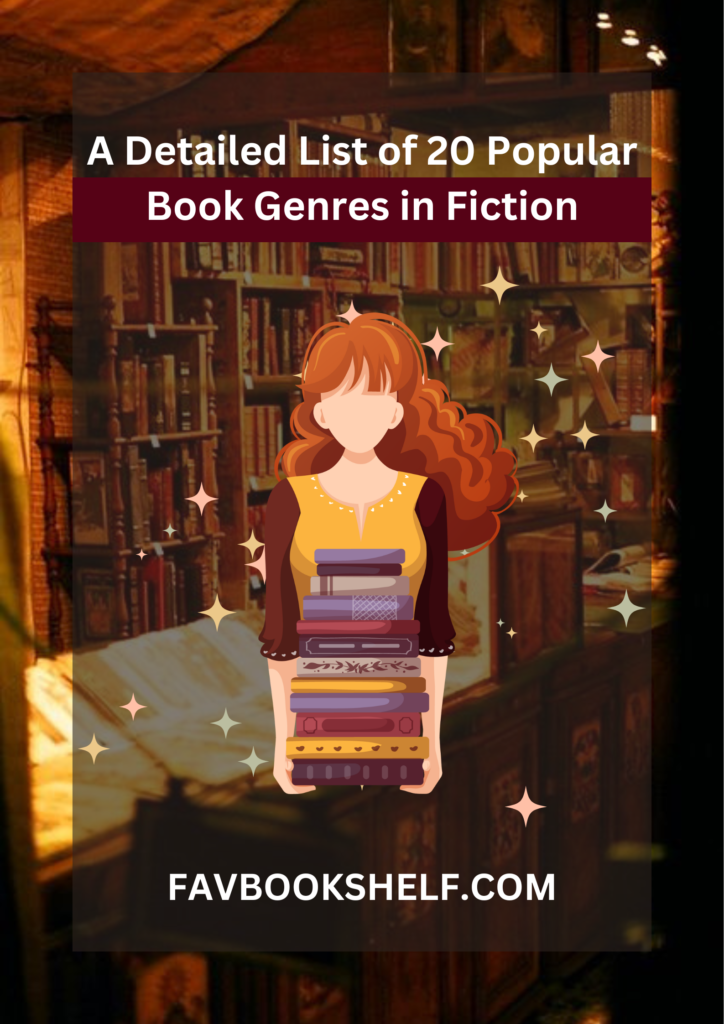A Detailed List of 20 Popular Book Genres in Fiction - Favbookshelf