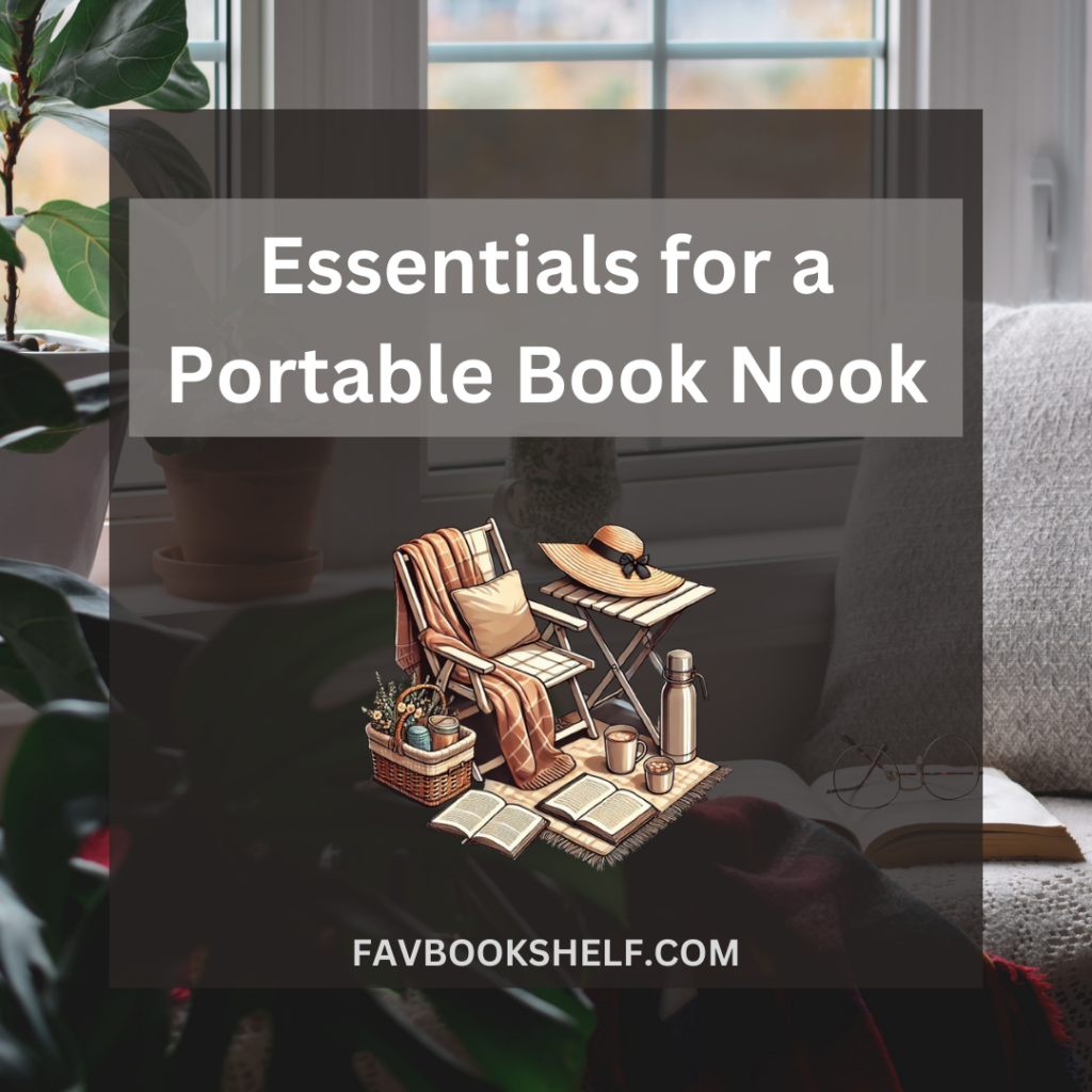 essentials for a portable book nook